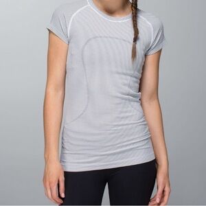 Lululemon Run: Swiftly Tech Short Sleeve *Stripe